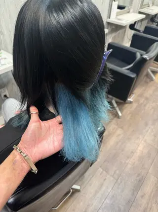 ミディアム ✨池袋ブリーチ特化 Hibiki✨のヘアスタイル