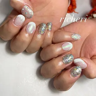 ミディアム ネイル richeri beautyのネイルデザイン