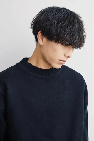 ミディアム メンズパーマ/縮毛 超特化/tomokiのヘアスタイル