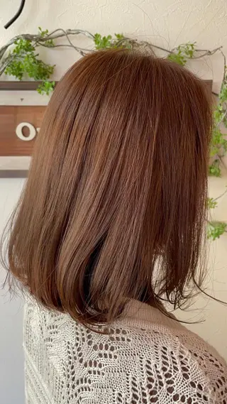 ミディアム レイヤーボブ Asukaのヘアスタイル