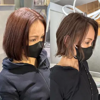 ショート カラー hair salon suiw所属・ハイトーンショート 特化‬吉田義隆のヘアスタイル