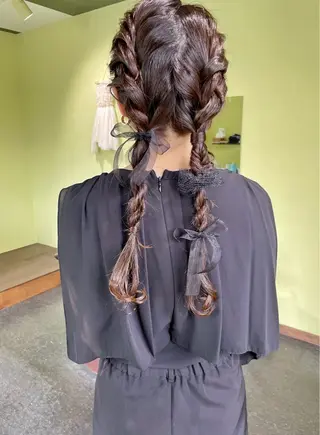 ヘアアレンジ シェアサロン糸所属・おおはし ひかりのヘアスタイル