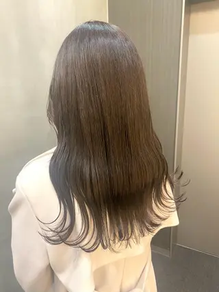 ロング カラー 韓国×髪質改善カラー 💎hinaのヘアスタイル
