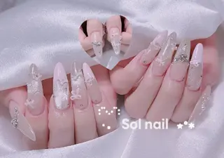 ネイル パラジェル＆フィルイン取り扱いサロンSol Nail所属・Sol Nail ミネのネイルデザイン