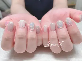 カラー ネイル 芦辺 香奈のネイルデザイン