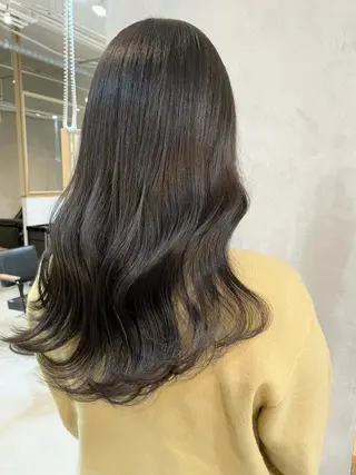 ロング カラー mareka/顔周り /透明感カラー🤍のヘアスタイル