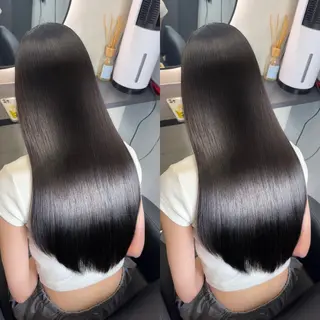 ロング 新宿/韓国風レイヤー 髪質改善/ジャッキーのヘアスタイル