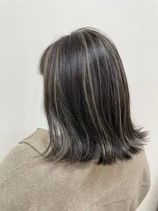 ミディアム カラー Hana ♡ marshu梅田のヘアスタイル