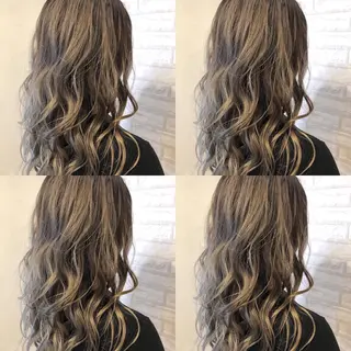 ミディアム カラー JILBLAN京都 ショート/ハイライトのヘアスタイル