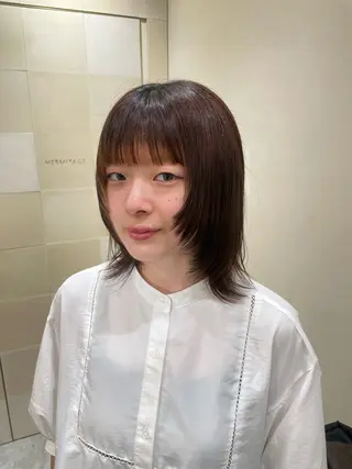 ミディアム カラー HERMITAGE/ chihiroのヘアスタイル