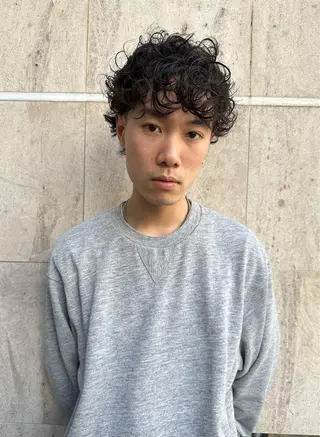 パーマ メンズ P.S  gemmie所属・Tetta 🤙のヘアスタイル