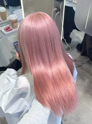 ロング カラー GEM/ハイトーン /名駅/kanaeのヘアスタイル