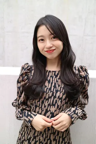 ロング 葉月/ボブ/ 透明感カラー／中目黒のヘアスタイル