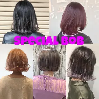 セミロング カラー 寺内 紳悟のヘアスタイル