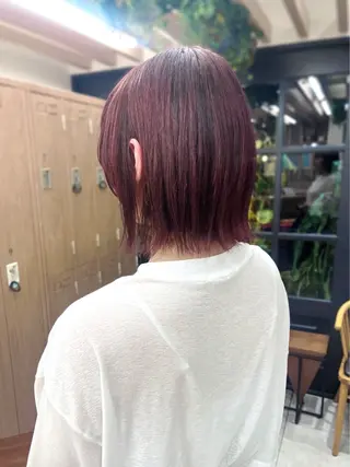 カラー 西新  MAHIRO 🩵🫧艶髪🩵🫧のヘアスタイル