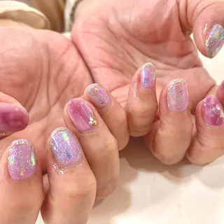 ネイル 岸本 みなみのネイルデザイン