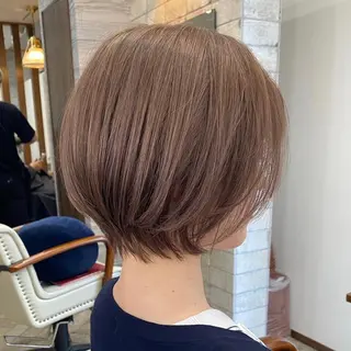 ショート カラー パーマ ヘアアレンジ メンズ キッズ ネイル マツエク・マツパ アイブロウ 髪質改善🇰🇷 レイヤーカット/梅田のヘアスタイル