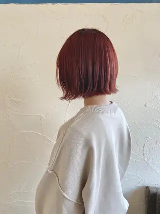 ミディアム カラー Hair Musee   柱店所属・topstylist 吉住 早織のヘアスタイル