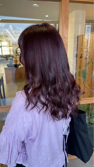 セミロング カラー 澤田 真凛のヘアスタイル