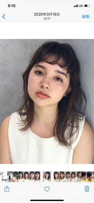 ミディアム MIGxLIG所属・けー ボブのヘアスタイル
