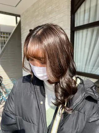 セミロング 【髪質改善・縮毛矯正専門店】イリス茨木店所属・山藤 奈々のヘアスタイル