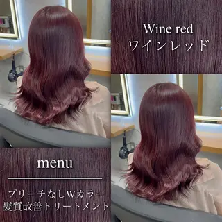 セミロング カラー ブリーチなしの達人 🌈KAITOのヘアスタイル