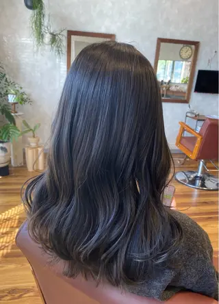 ロング カラー CROCHE クロッシュのヘアスタイル