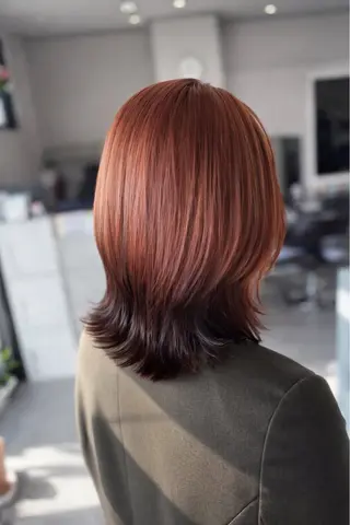 ミディアム カラー Miraju所属・Miraju🫧 mikuのヘアスタイル