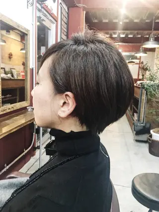 ショート ノグチ ユウキ/ボブのヘアスタイル