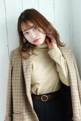 セミロング カラー パルタージュ大宮East所属・✨森下 直弥✨ 店長🤩のヘアスタイル