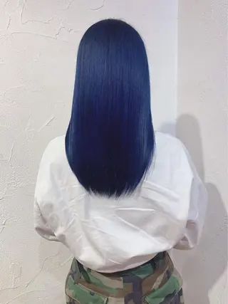 ロング カラー 藤井 貴美子のヘアスタイル