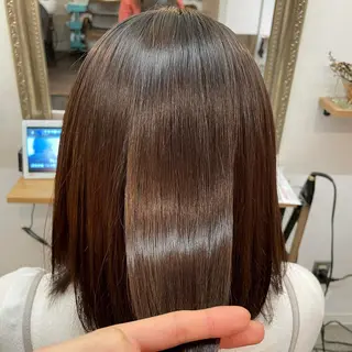 セミロング 齋藤 真由のヘアスタイル