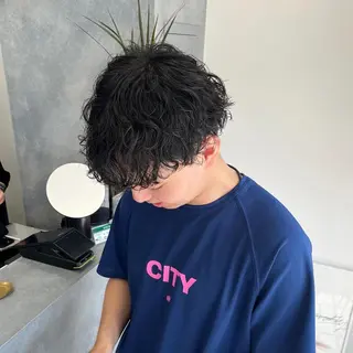 ショート メンズ 🖱️ナチュラルヘア 鍋谷美帆🖱️のヘアスタイル