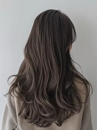 ロング hair &eye LAWE.店長のヘアスタイル