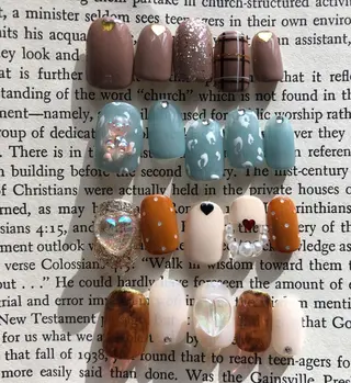 ネイル パラあり！フィルイン 推しネイル大歓迎！のネイルデザイン