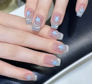 ネイル By moonネイル 🌷ワンホン/韓国風のネイルデザイン