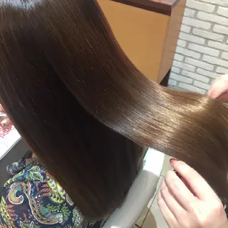 ロング カラー ✨サイエンスアクア✨ 久保のヘアスタイル