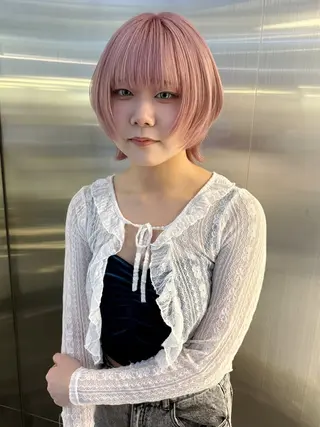 ショート 🐺立川のウルフ屋 さん🐺おかみ🐺のヘアスタイル