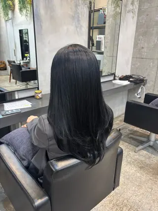 カラー さらさら縮毛矯正 得意です✨️なつみのヘアスタイル