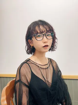 セミロング カラー ヘアアレンジ 【代表】 たき〜のヘアスタイル