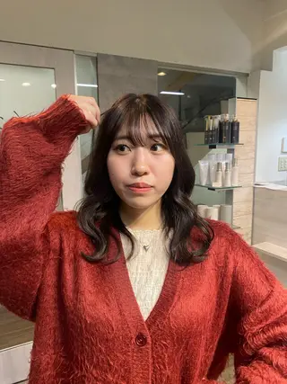 ロング MIREI /韓国風 ショート/大阪美容室のヘアスタイル