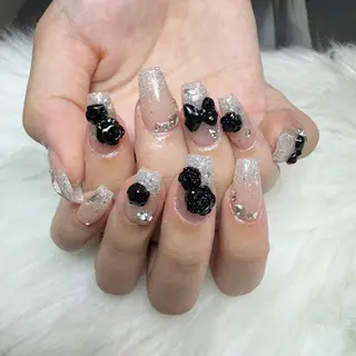 ネイル 🎀nana🫧 ワンホンネイル🎀のネイルデザイン