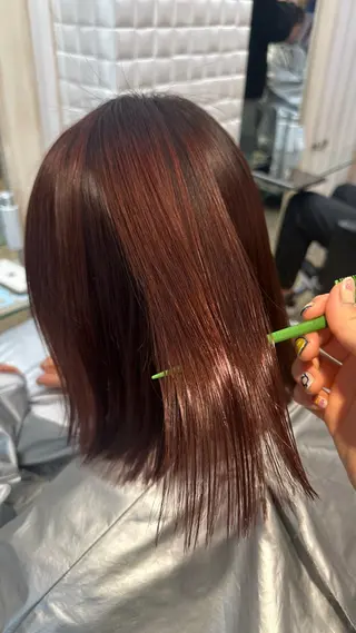 ミディアム HUMANあすか /レディースカットのヘアスタイル