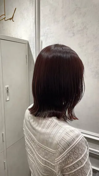 ミディアム efesto大槻 由菜のヘアスタイル