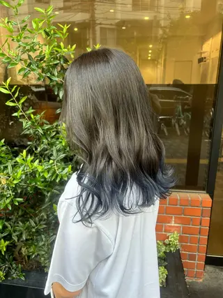 ロング 北村 鴻志郎のヘアスタイル