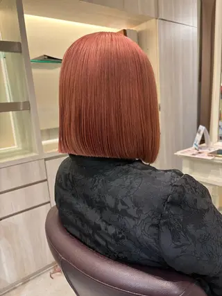 ミディアム カラー SALOWIN名古屋栄店所属・Yuuki🌷名古屋 栄 カラー/ボブのヘアスタイル