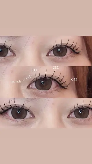 マツエク・マツパ ウエノ ユウイのマツエク・マツパデザイン