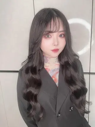 ロング カラー ヘアアレンジ ar+ ❤︎ maiのヘアスタイル