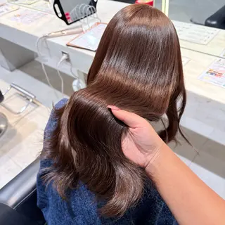 ロング カラー 髪質改善/縮毛矯正 /アレンジ🌙あまにのヘアスタイル