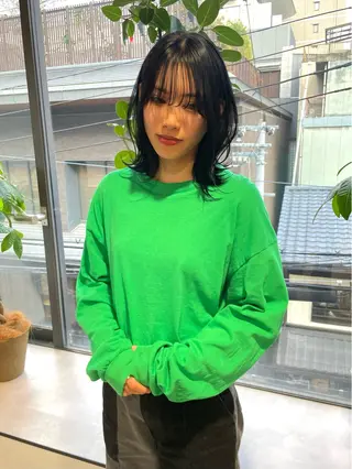 ミディアム 韓国/透明感 Veluaのヘアスタイル